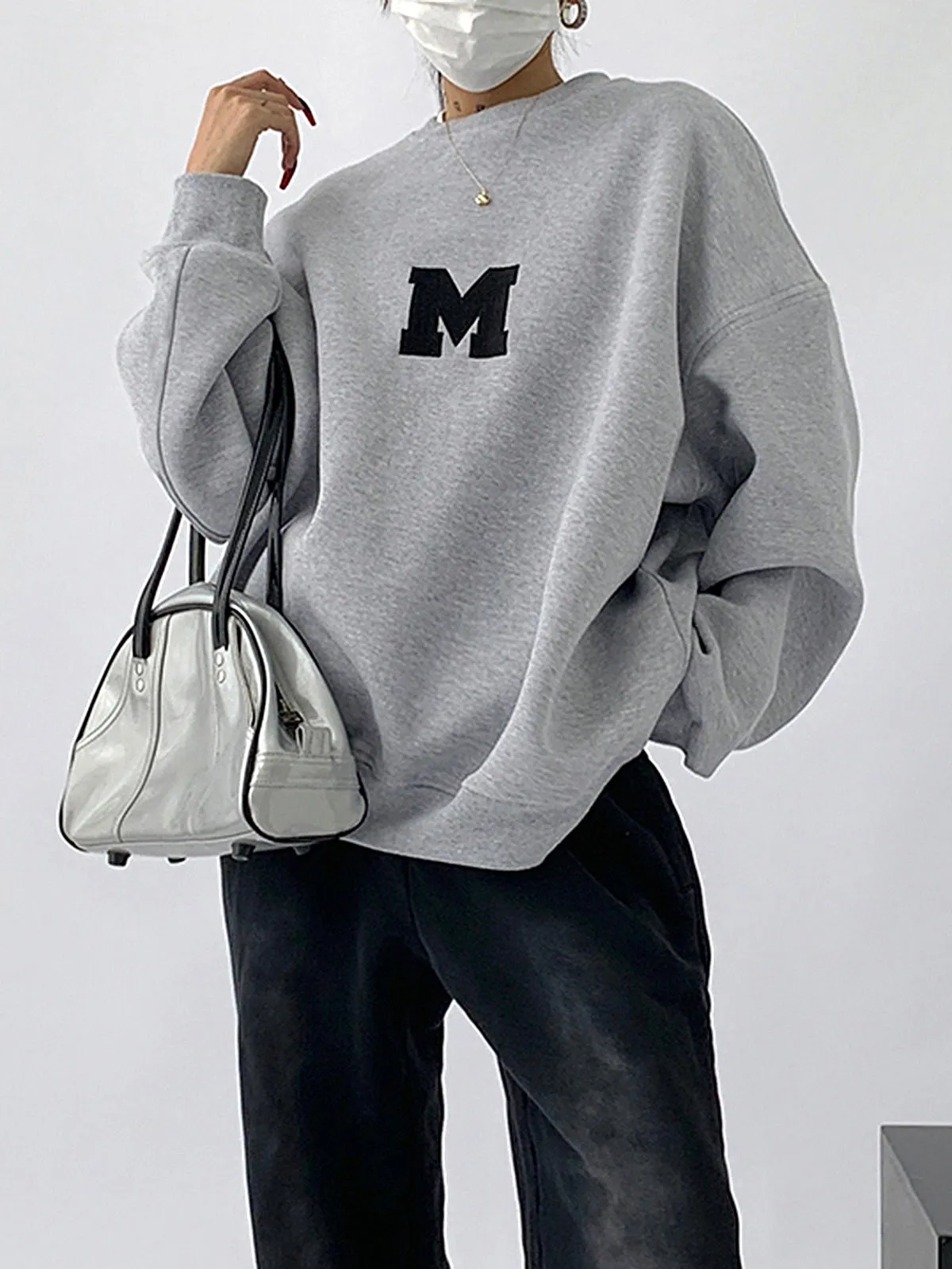 Minimalism Oversized Sweatshirt sold by COMMENSE
