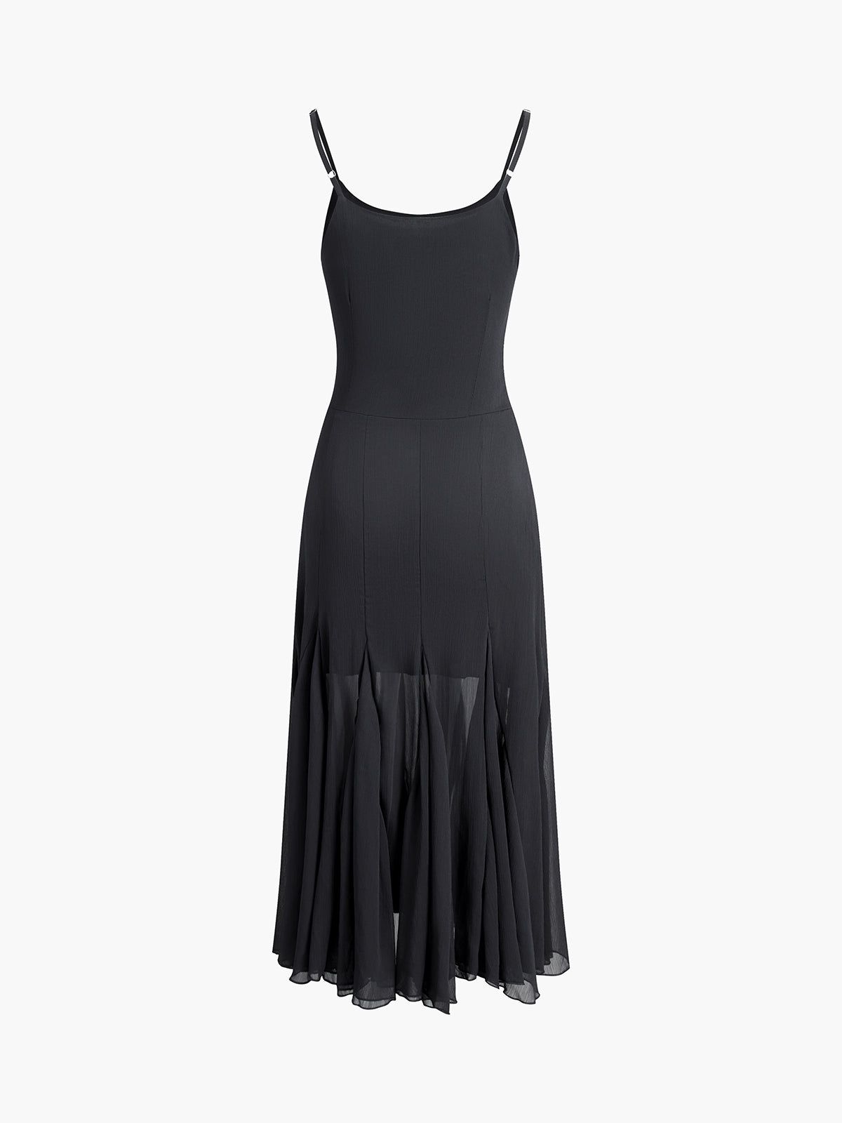 Zippered Mesh Midi Dress sold by COMMENSE product image thumbnail 2