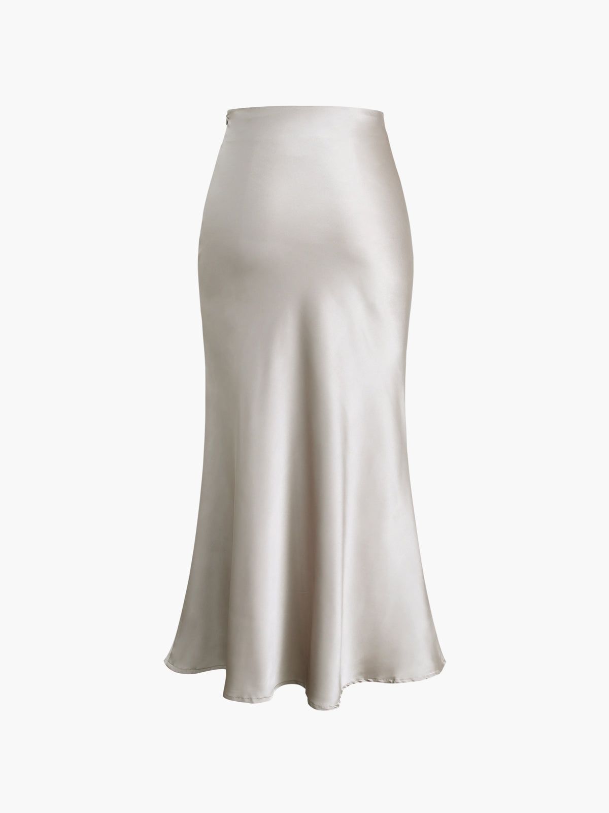 Satin Flowy Maxi Skirt sold by COMMENSE product image thumbnail 2