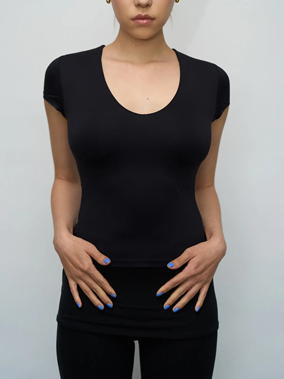 Casual Short Sleeve T-Shirt sold by COMMENSE product image thumbnail 4