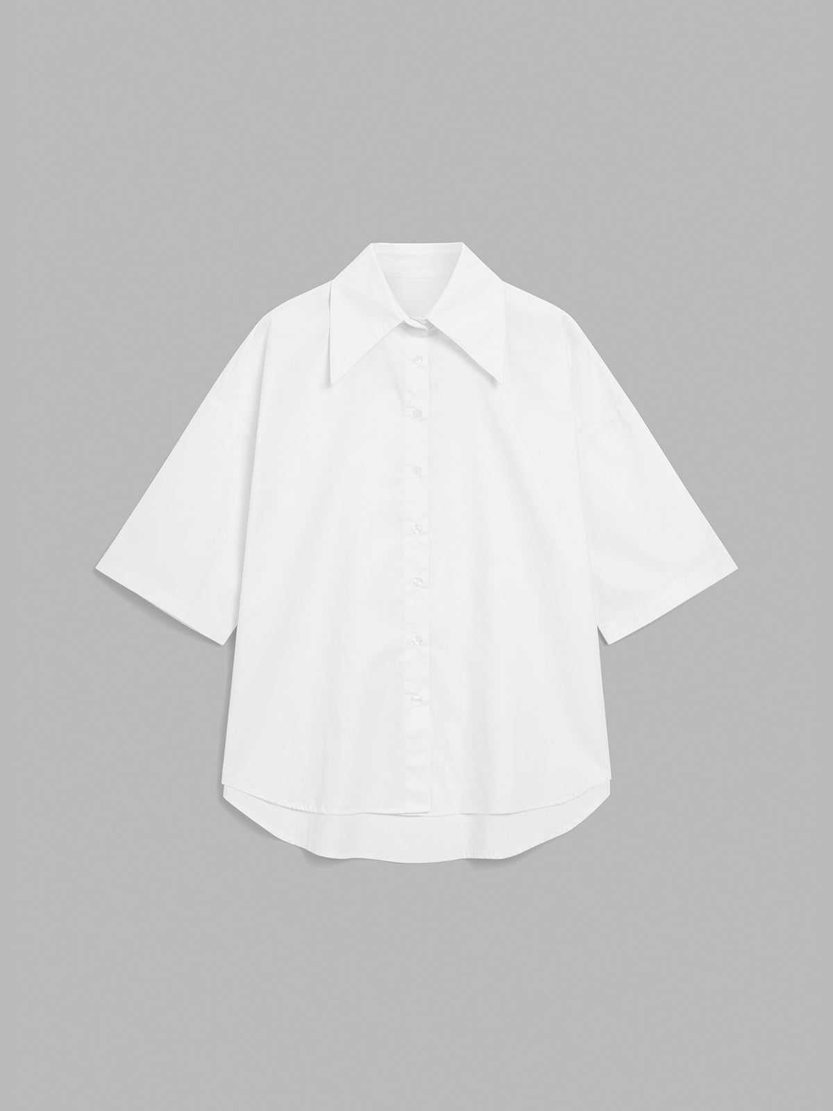 Cotton Collared Button Down Shirt sold by COMMENSE