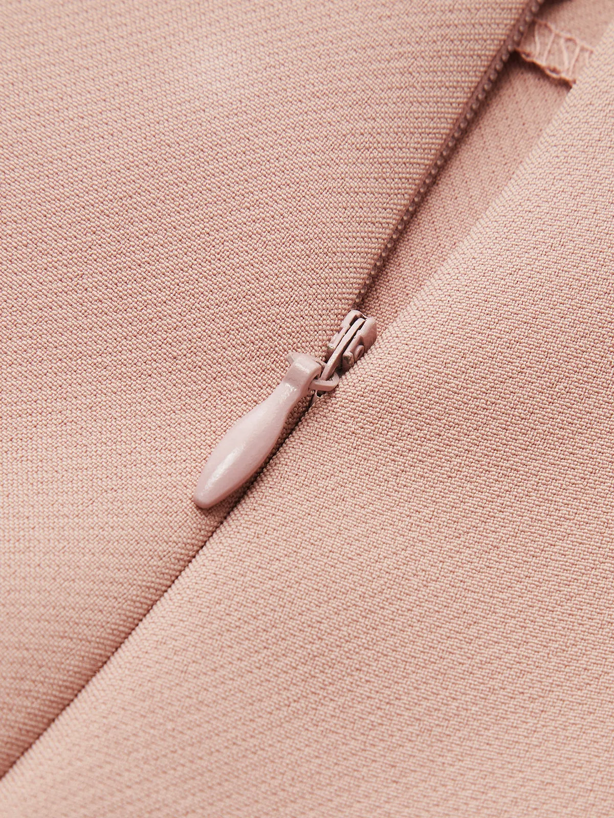 Twist Front Asymmetrical Hem Mini Skirt sold by COMMENSE product image thumbnail 4