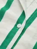 Cotton & Linen Stripe Shirt sold by COMMENSE