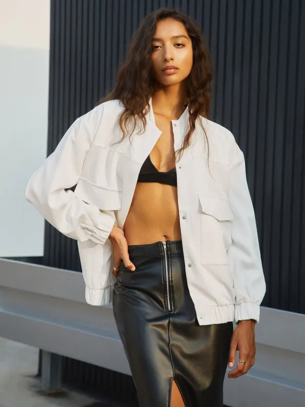 Not Letting Go Bomber Jacket sold by COMMENSE