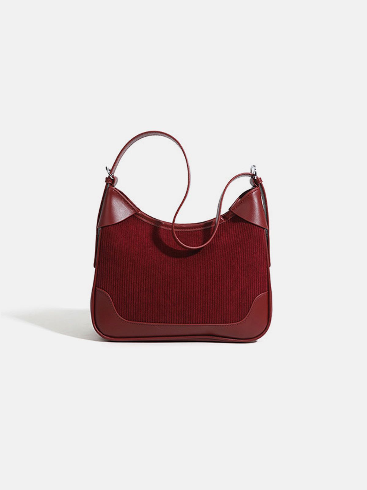 Essential Suede Shoulder Bag sold by COMMENSE product image thumbnail 4