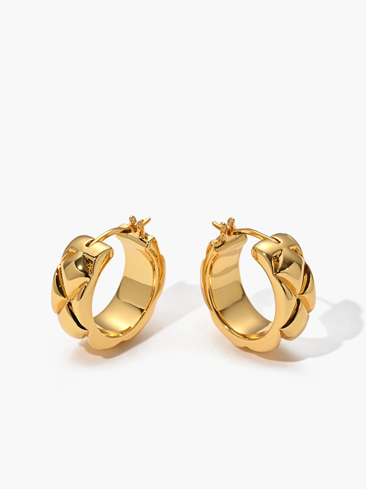 Four Pointed Star Earrings sold by COMMENSE product image thumbnail 4