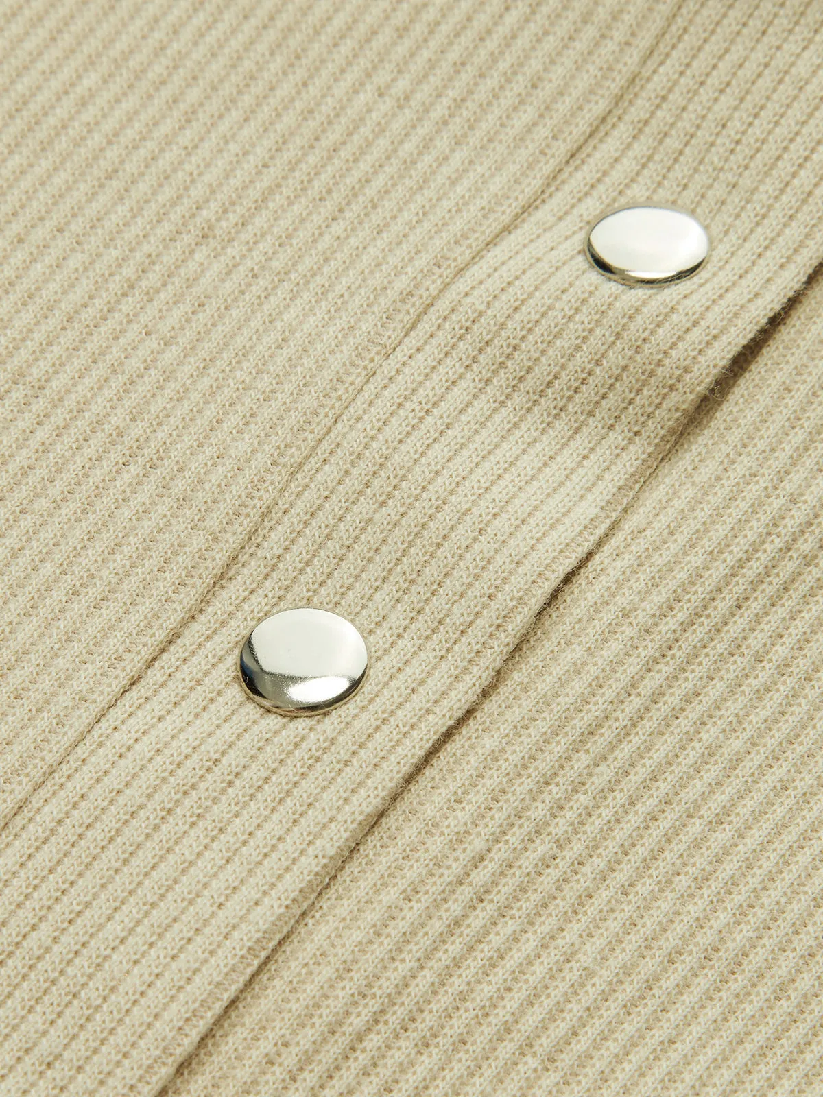 Ribbed Button Down Bodysuit sold by COMMENSE product image thumbnail 5