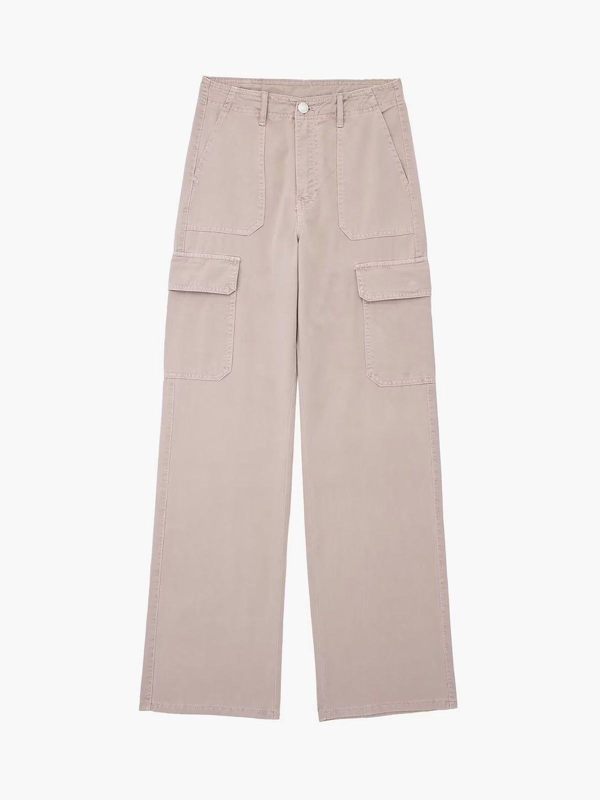 Cargo Buttoned Straight Leg Pants sold by COMMENSE product image thumbnail 10