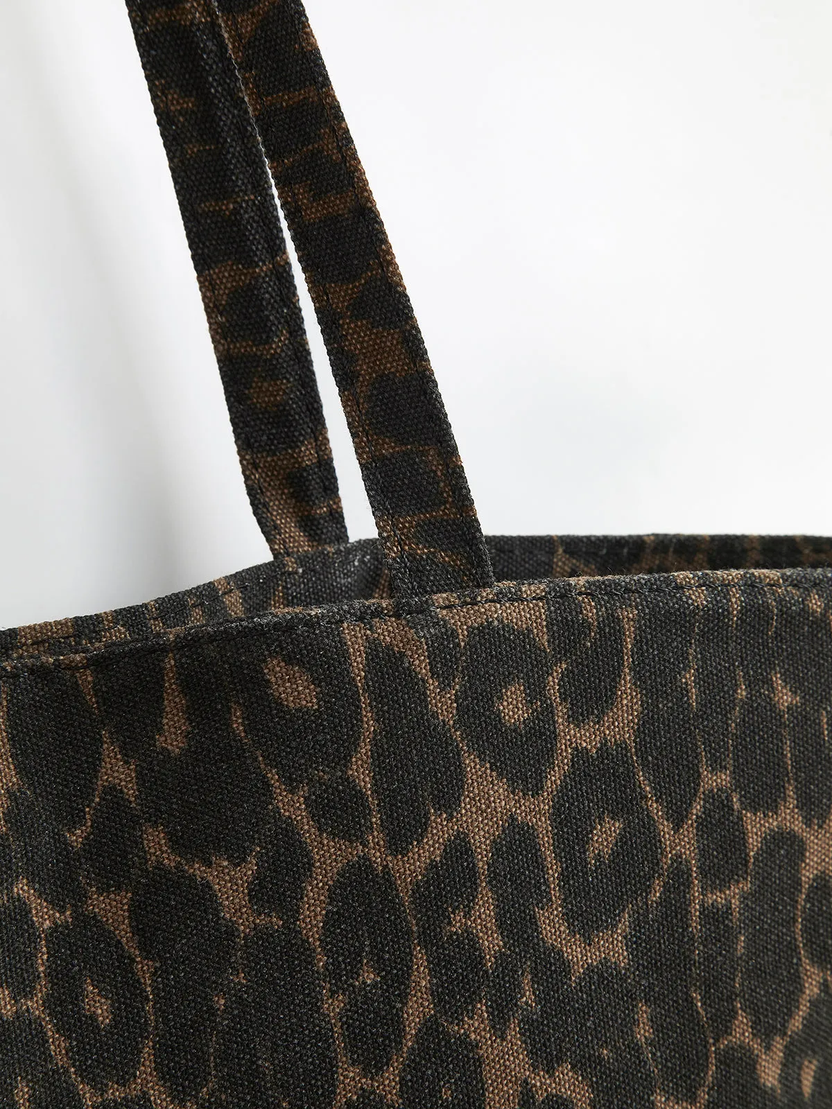 Leopard Print Shoulder Bag sold by COMMENSE product image thumbnail 3