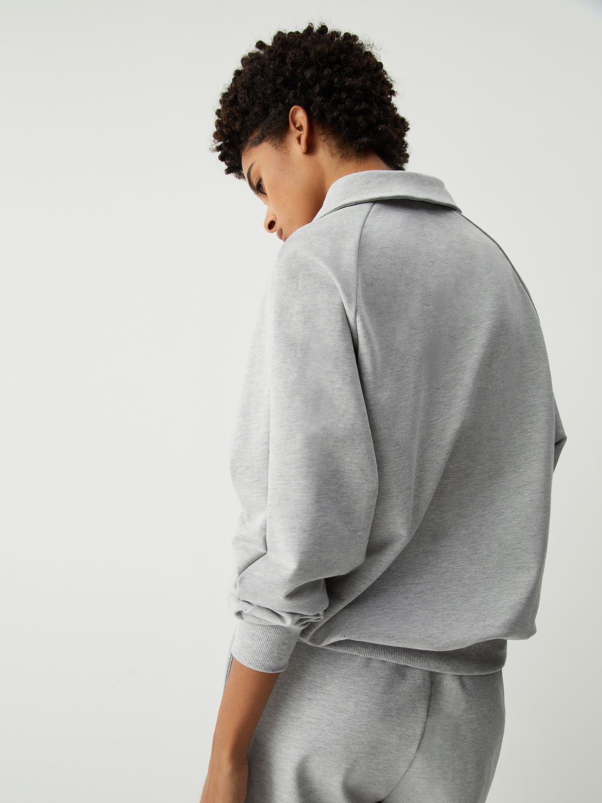 Open Collar Two Piece Shorts Set sold by COMMENSE product image thumbnail 5