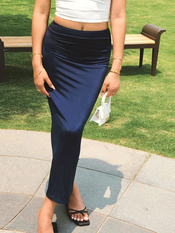 Effortless Maxi Skirt sold by COMMENSE