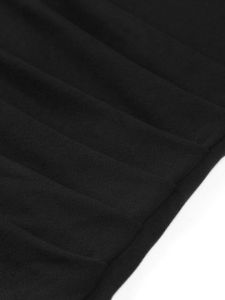 Mock Neck Ruched Long Sleeve Midi Dress sold by COMMENSE