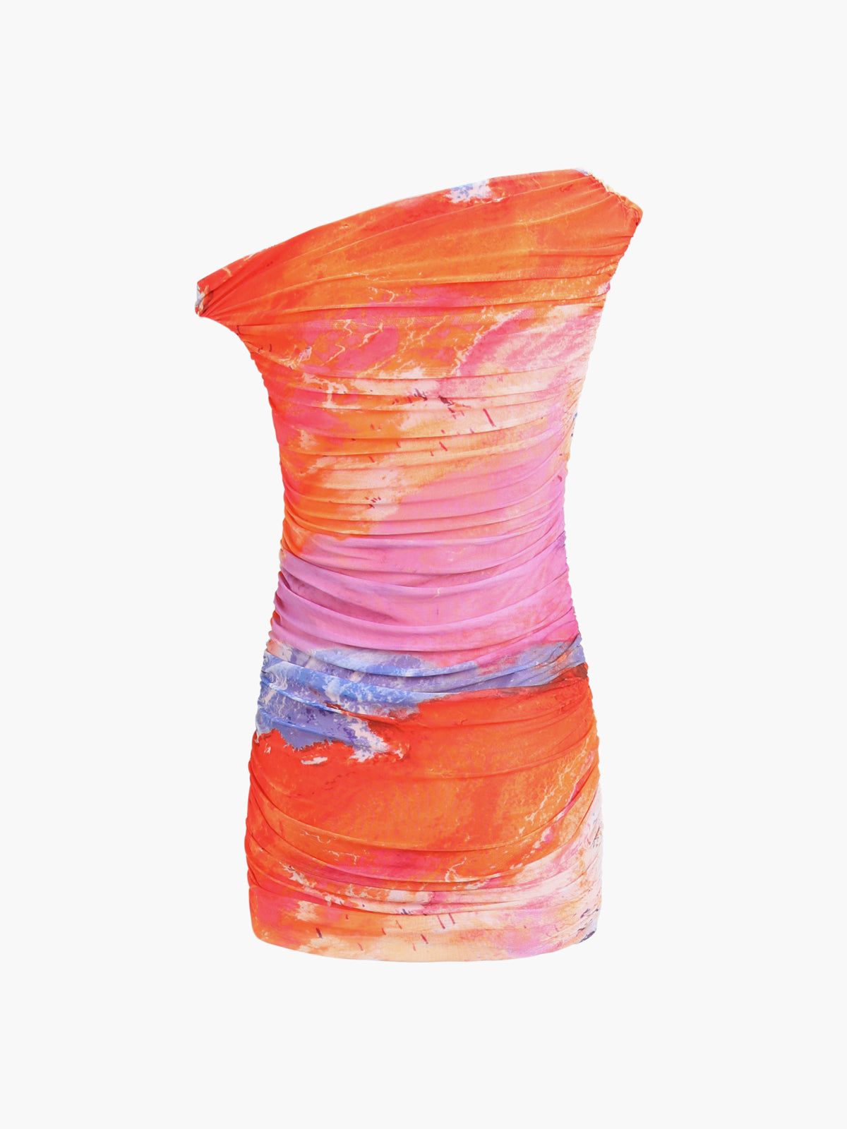 Havana Vibe Off Shoulder Mesh Short Dress sold by COMMENSE product image thumbnail 2