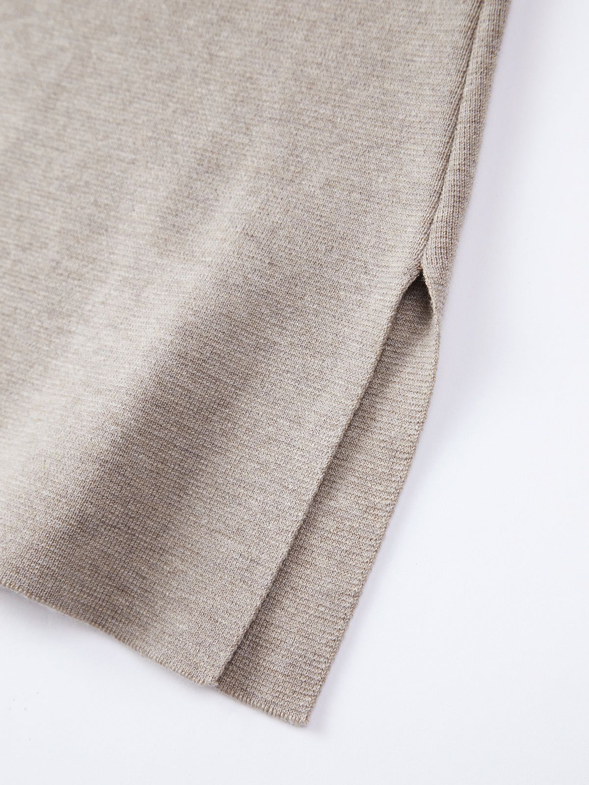 Leisurely Stand Collar Knit Tank Top sold by COMMENSE product image thumbnail 3