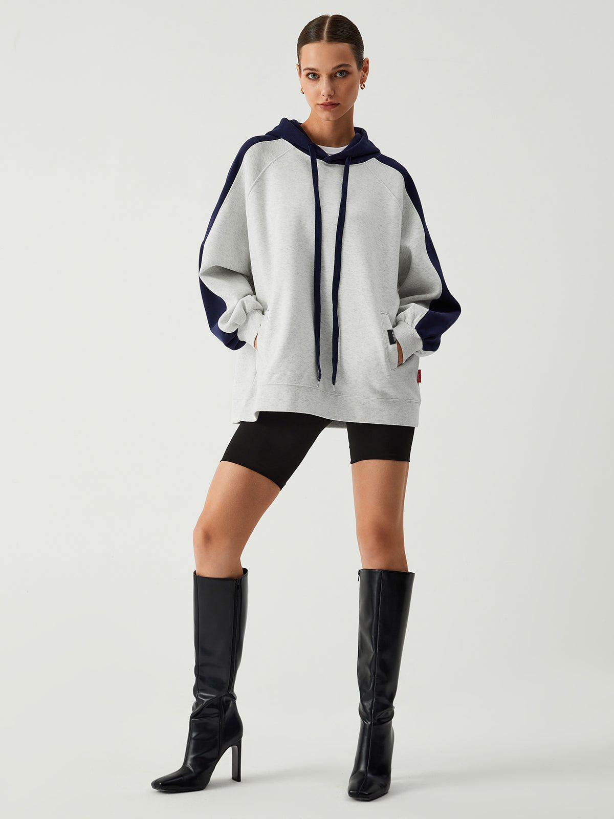 Feel The Spark Oversized Hoodie Sweatshirt sold by COMMENSE product image thumbnail 3