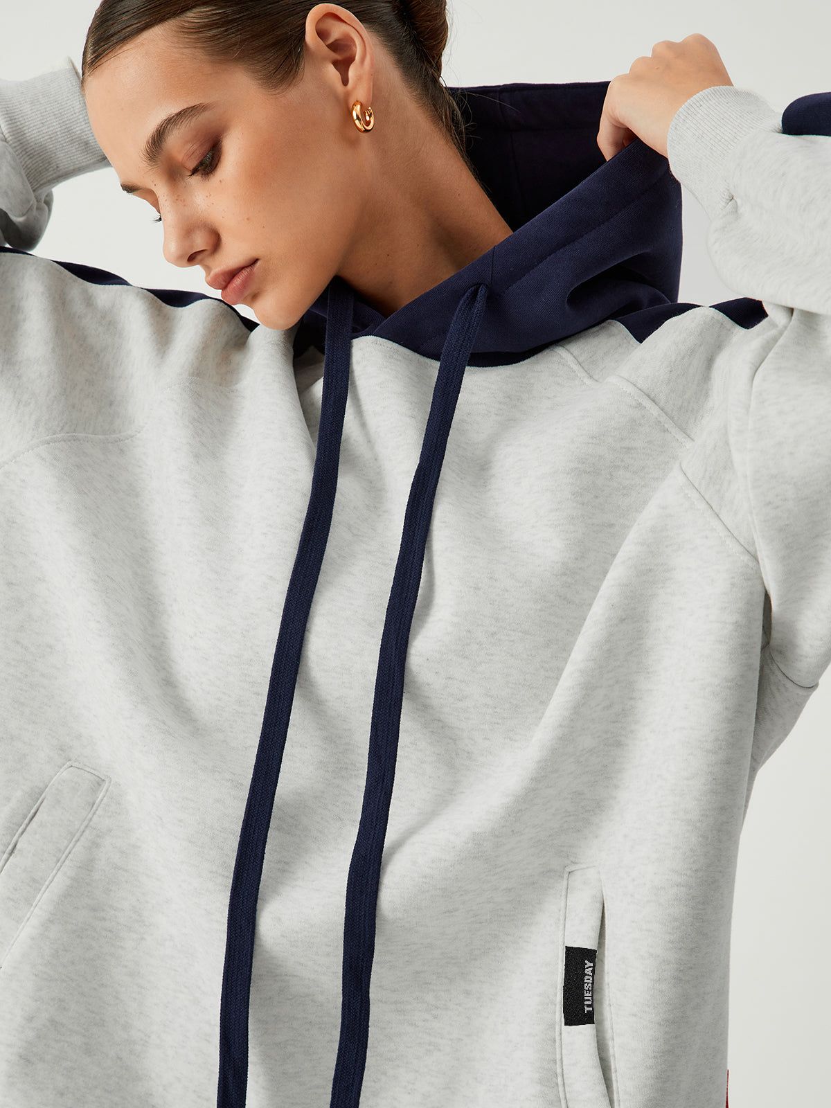 Feel The Spark Oversized Hoodie Sweatshirt sold by COMMENSE product image thumbnail 4