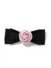 Rose Decor Bowknot Hair Clip sold by COMMENSE