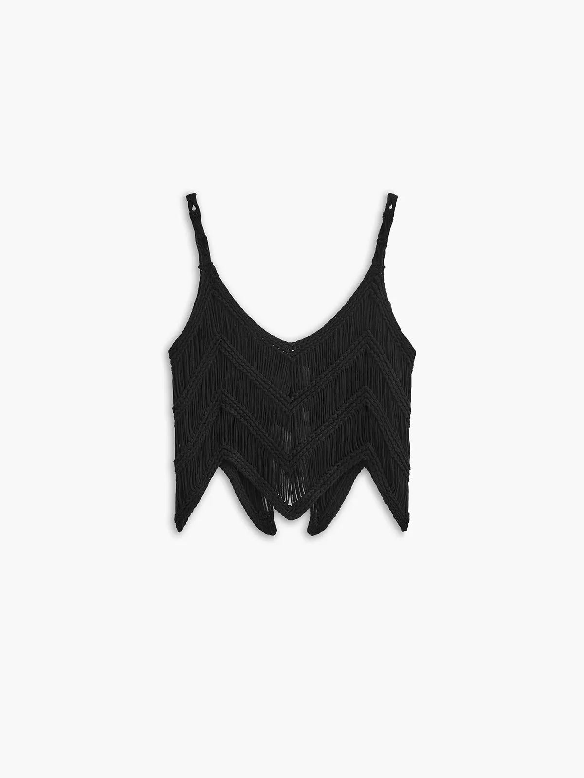 Leisure Knotted Sweater Vest sold by COMMENSE product image thumbnail 3