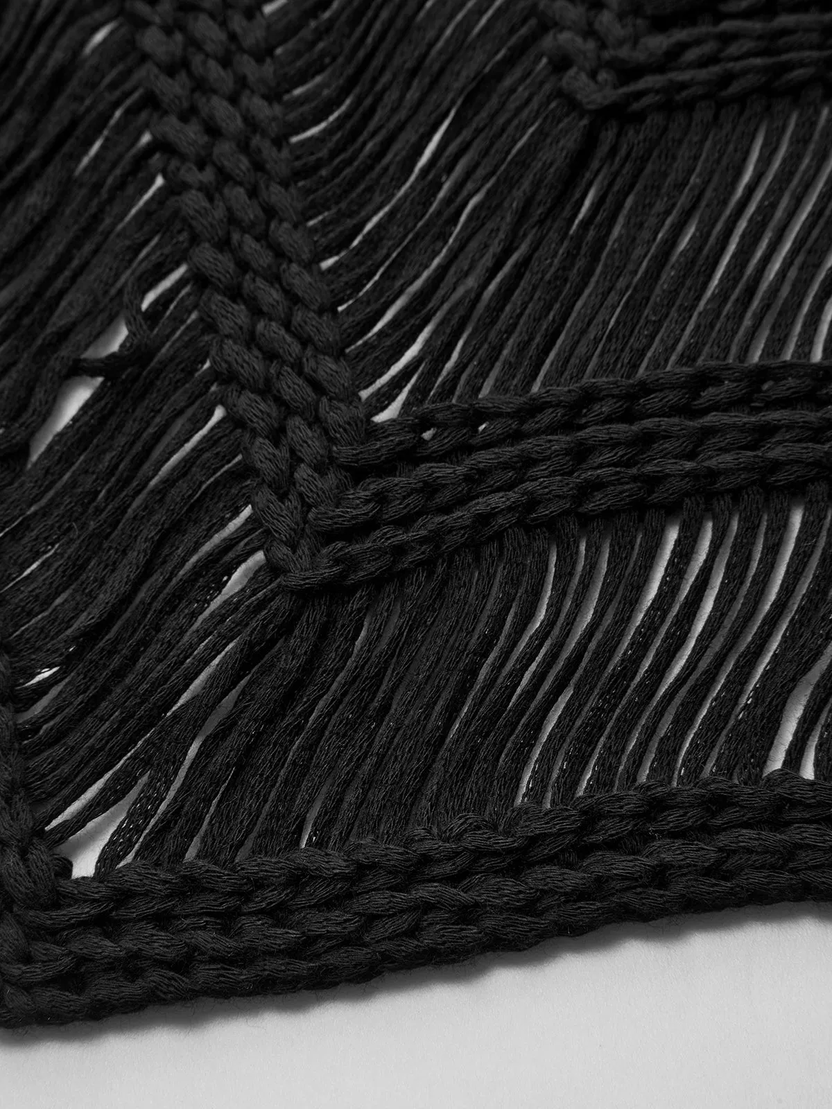 Leisure Knotted Sweater Vest sold by COMMENSE product image thumbnail 2