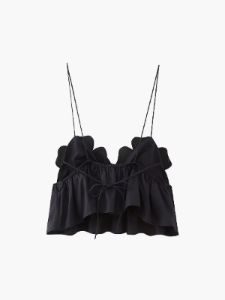 Floral Cup Ruffled Cami sold by COMMENSE