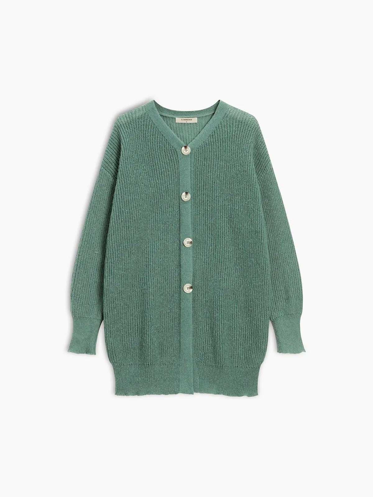 Oversized Fit Longline Cardigan sold by COMMENSE