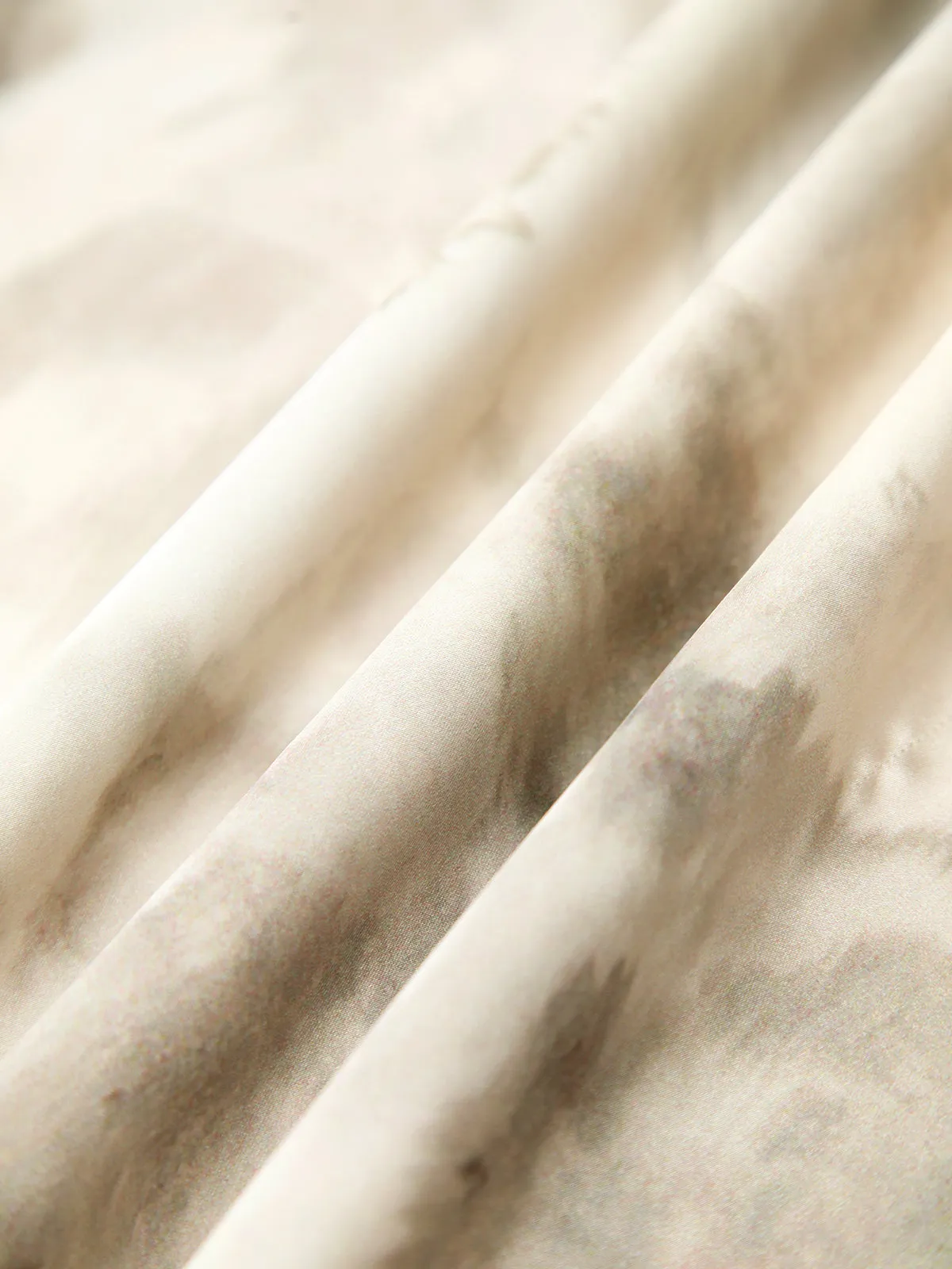 Ink Painting Print Backless Crisscross Cami Midi Dress sold by COMMENSE product image thumbnail 4