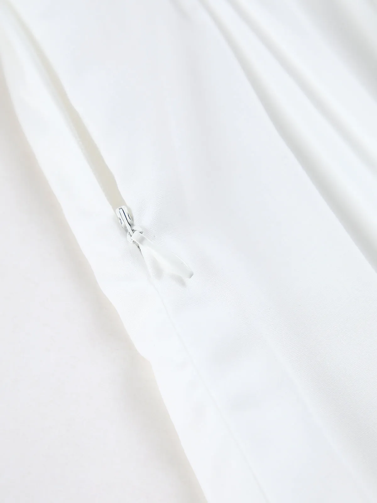 Embroidery Romantic Pleated Midi Skirt sold by COMMENSE product image thumbnail 4