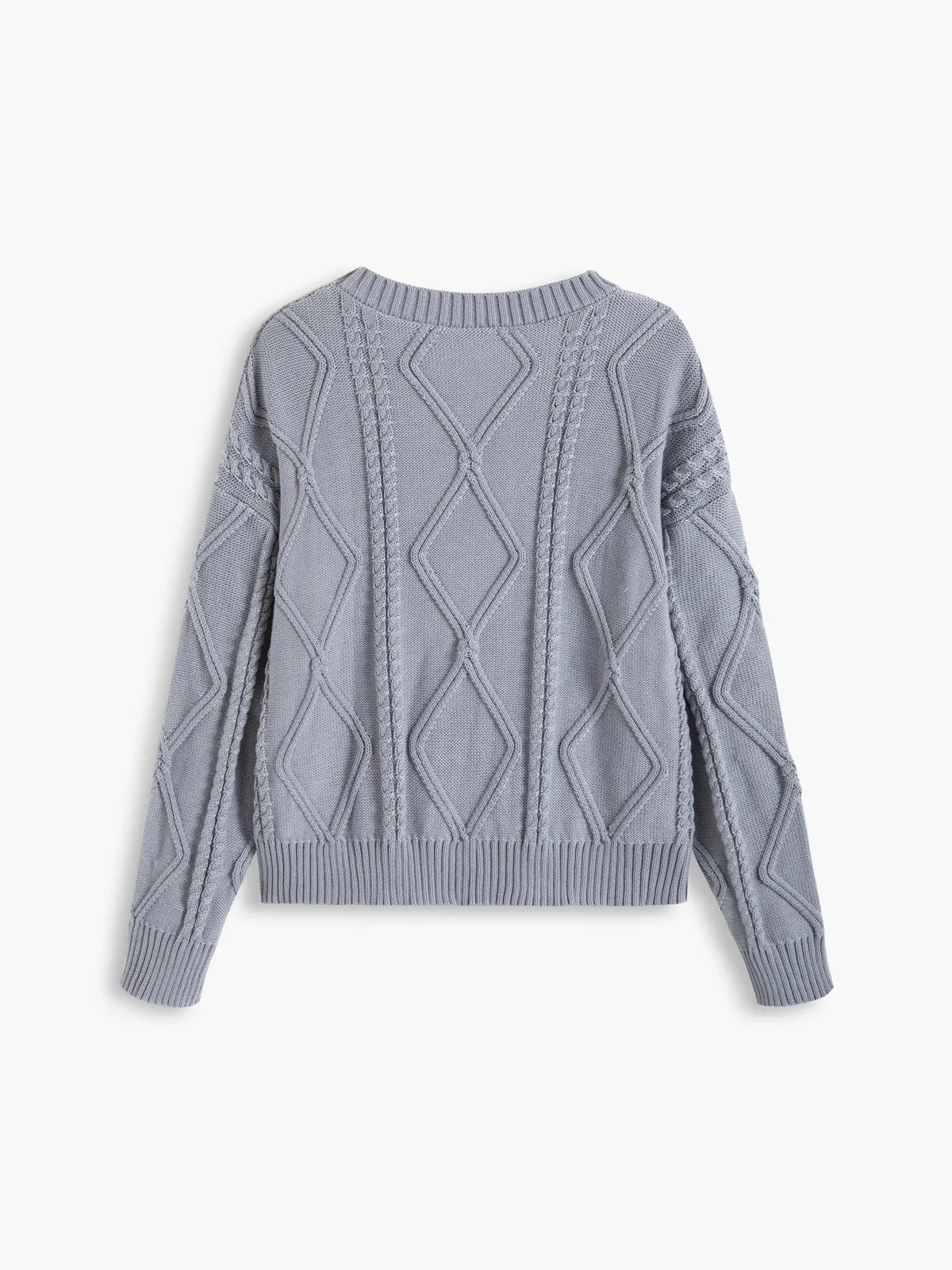 Cable Knit Sweater sold by COMMENSE product image thumbnail 4