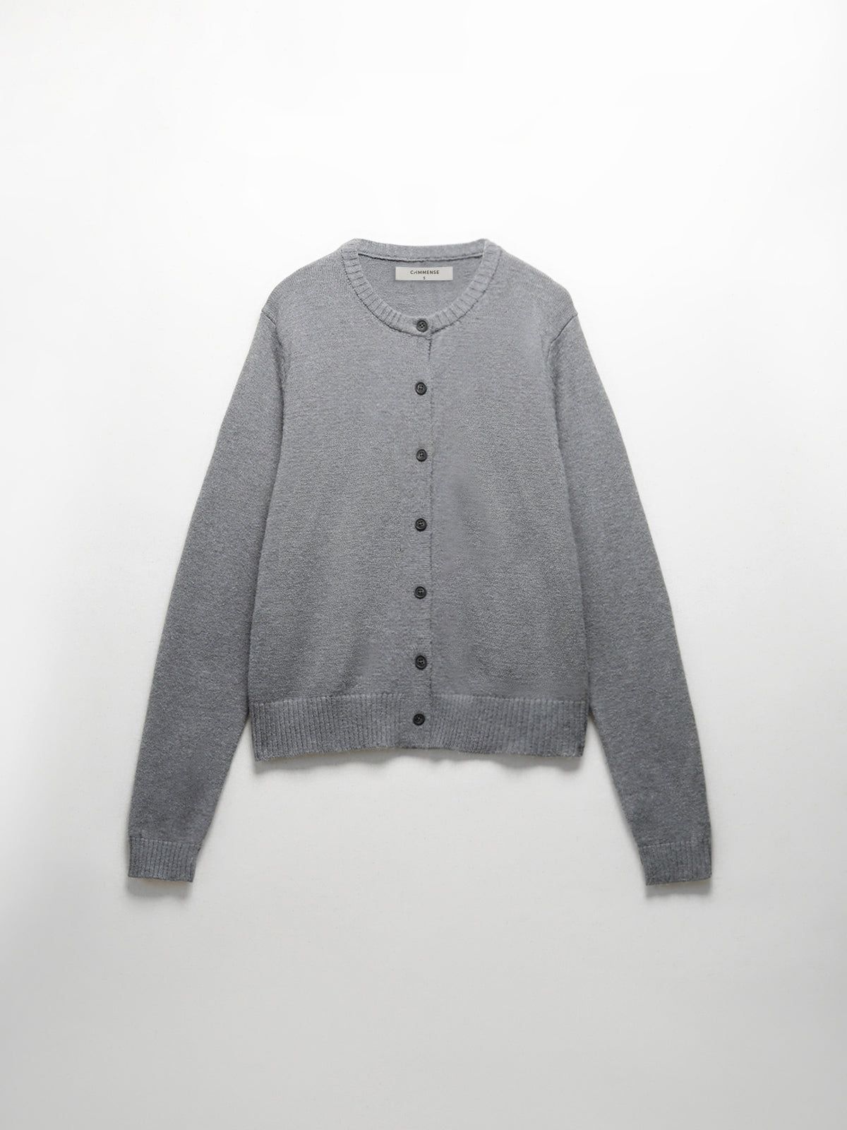 Lightweight Charcoal Cardigan sold by COMMENSE product image thumbnail 3