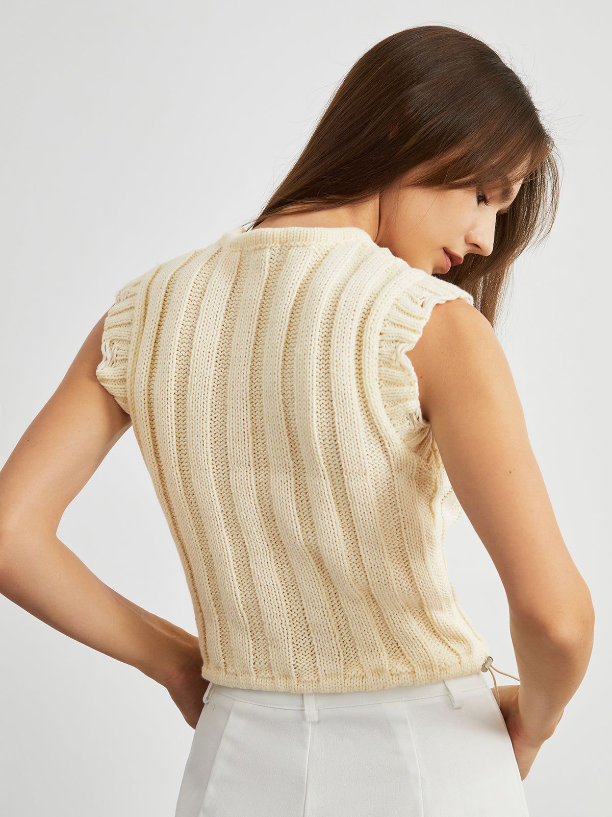 Utility Sweater Vest sold by COMMENSE product image thumbnail 4