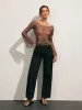 Sheer Long Sleeve Top sold by COMMENSE
