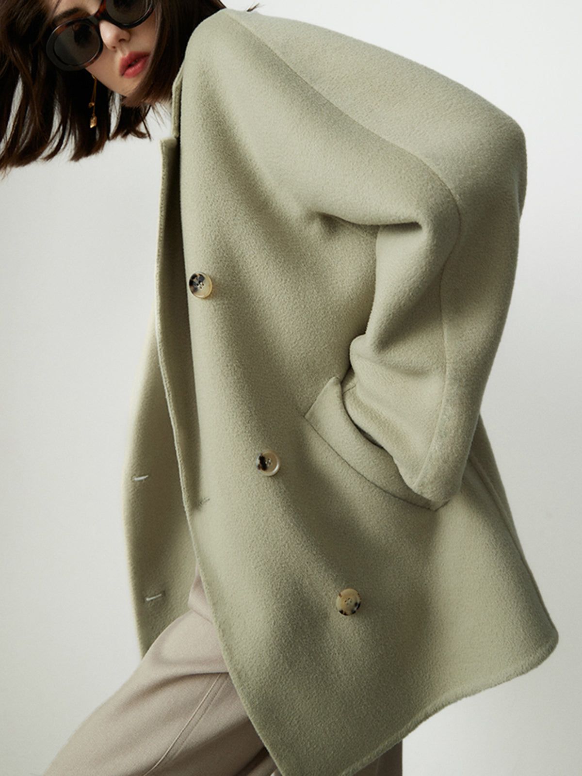 Olivine Single Breasted Blazer sold by COMMENSE product image thumbnail 2