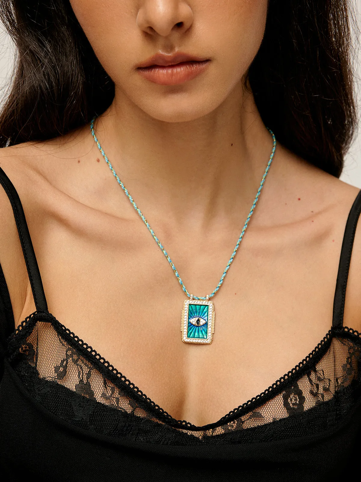 Powerful Protection-Evil Eye Pendant Necklace sold by COMMENSE product image thumbnail 2