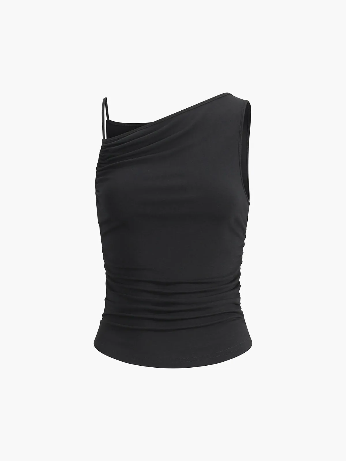 Asymmetrical Basic Cami Top sold by COMMENSE