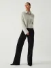 Turtleneck Fuzzy Sweater sold by COMMENSE