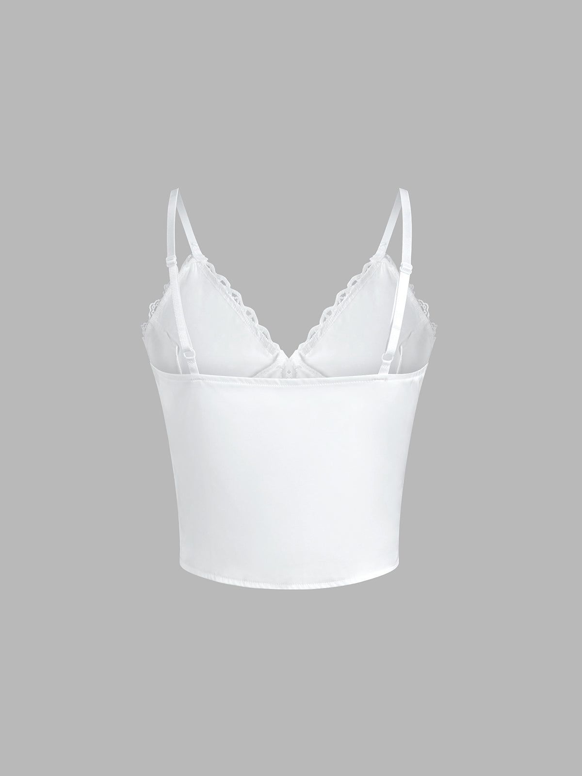 Floral Lace Crop Cami Top sold by COMMENSE product image thumbnail 3