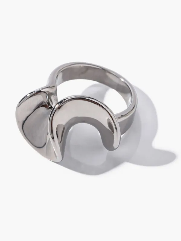 Lotus Leaves Ring sold by COMMENSE