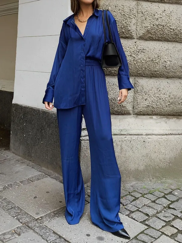 Sea View Two Piece Pants Set sold by COMMENSE