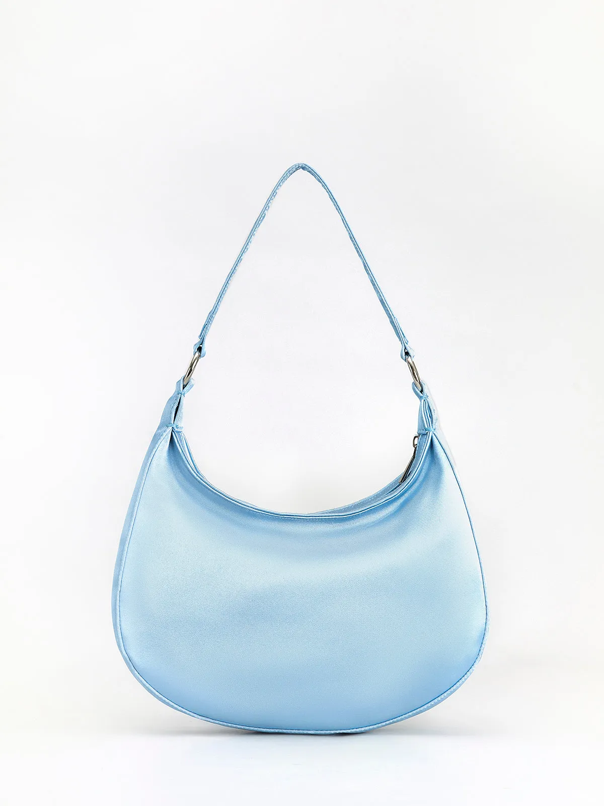 3D Flower Zipper Crescent Bag sold by COMMENSE product image thumbnail 4