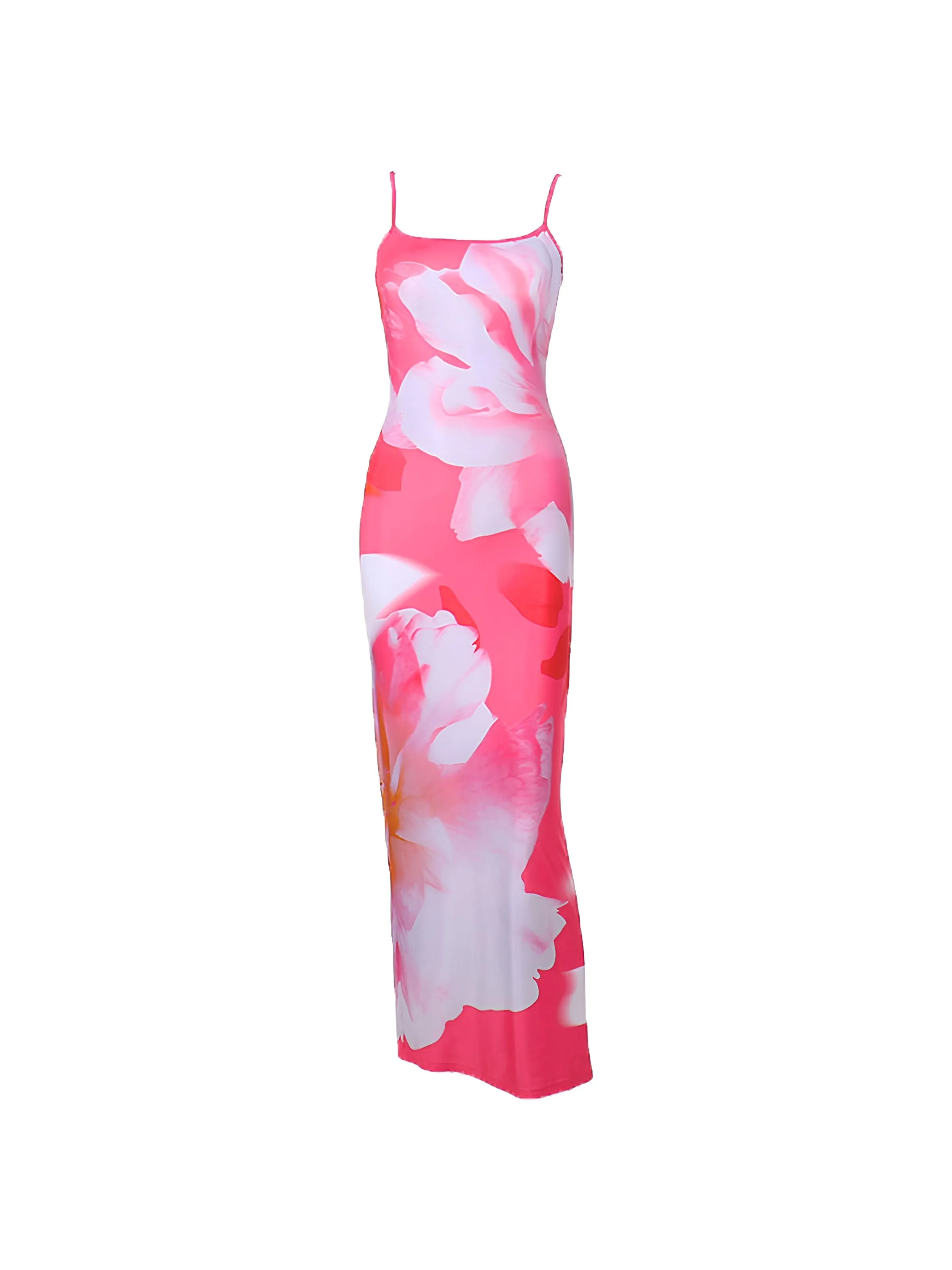 Floral Print Cami Long Dress sold by COMMENSE product image thumbnail 4