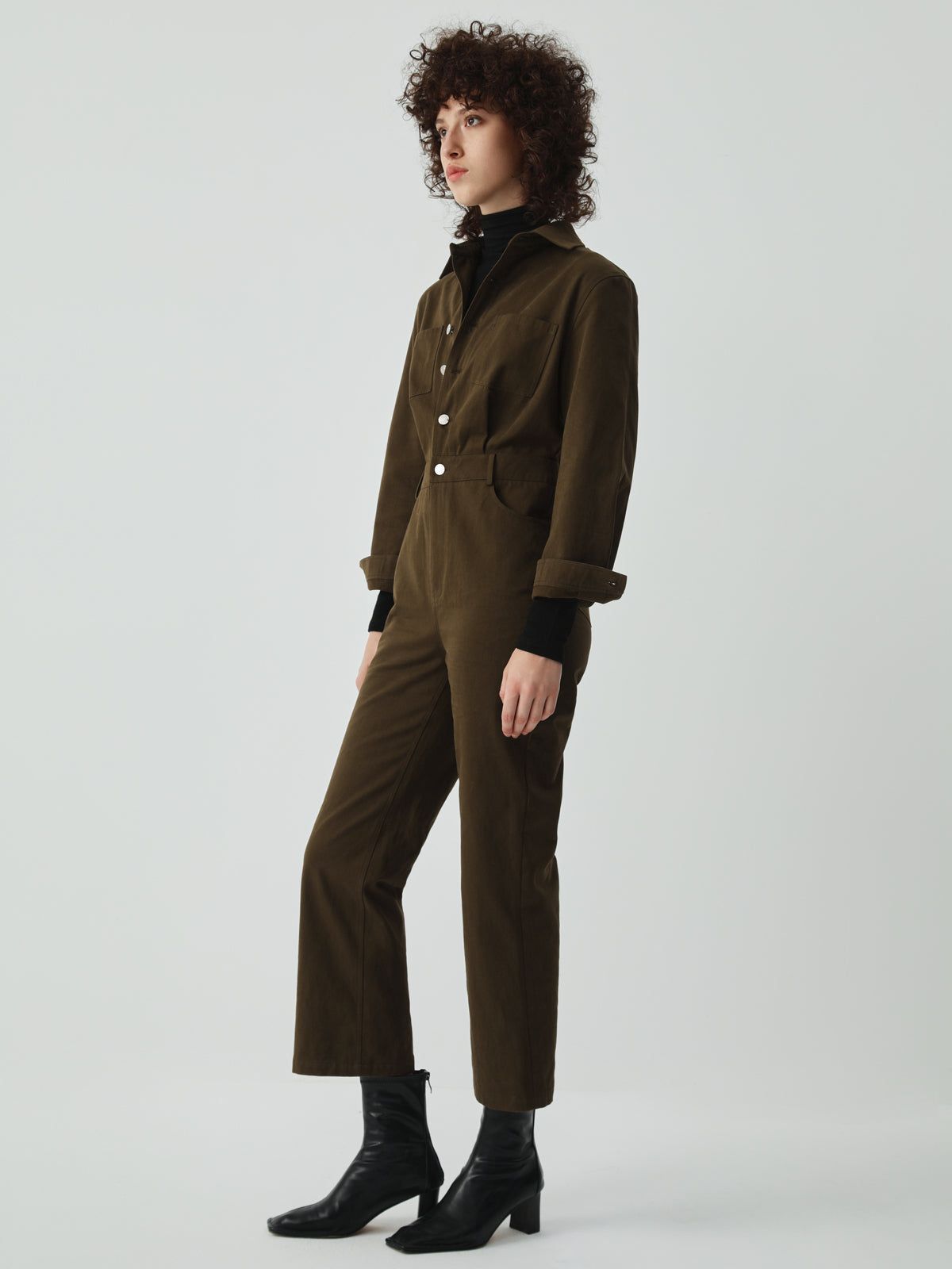 Essential Long Sleeve Jumpsuit sold by COMMENSE product image thumbnail 3