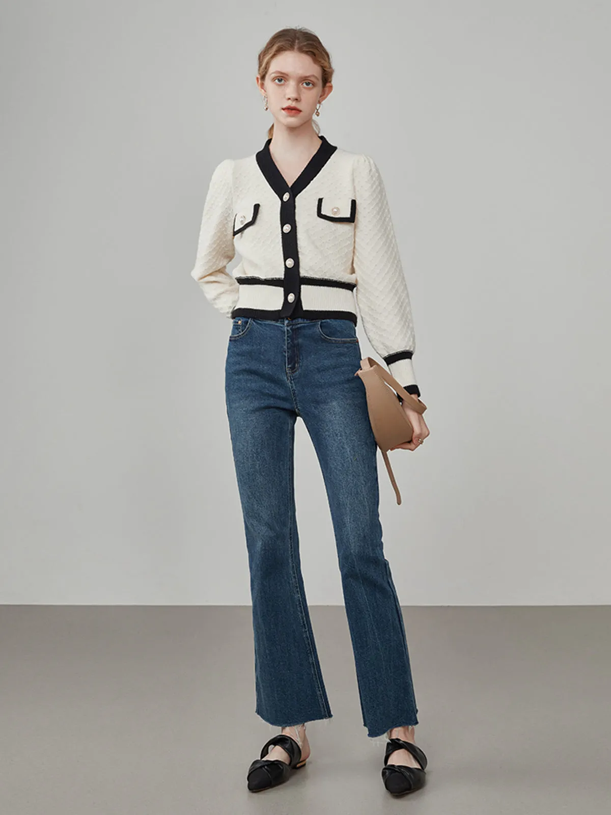 Old Money Aesthetics Cardigan sold by COMMENSE product image thumbnail 3