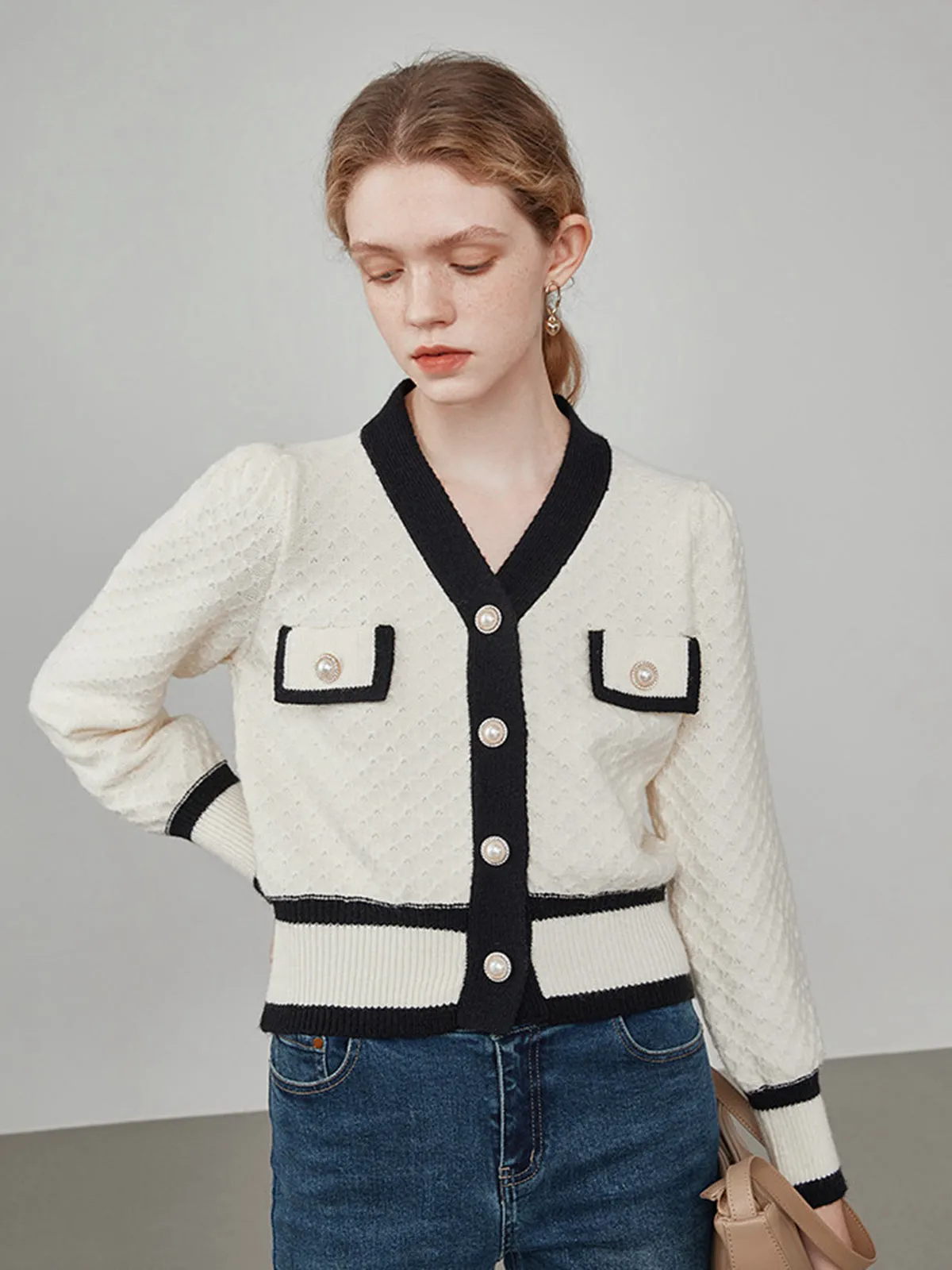 Old Money Aesthetics Cardigan sold by COMMENSE