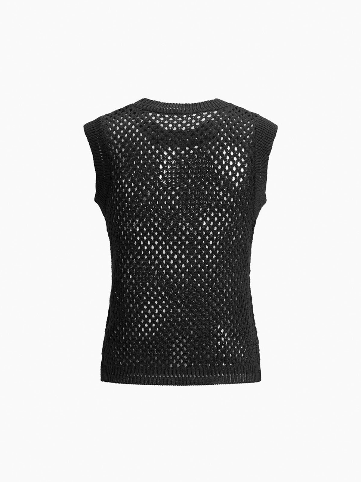 Cover Up Crochet Tank Top sold by COMMENSE product image thumbnail 7