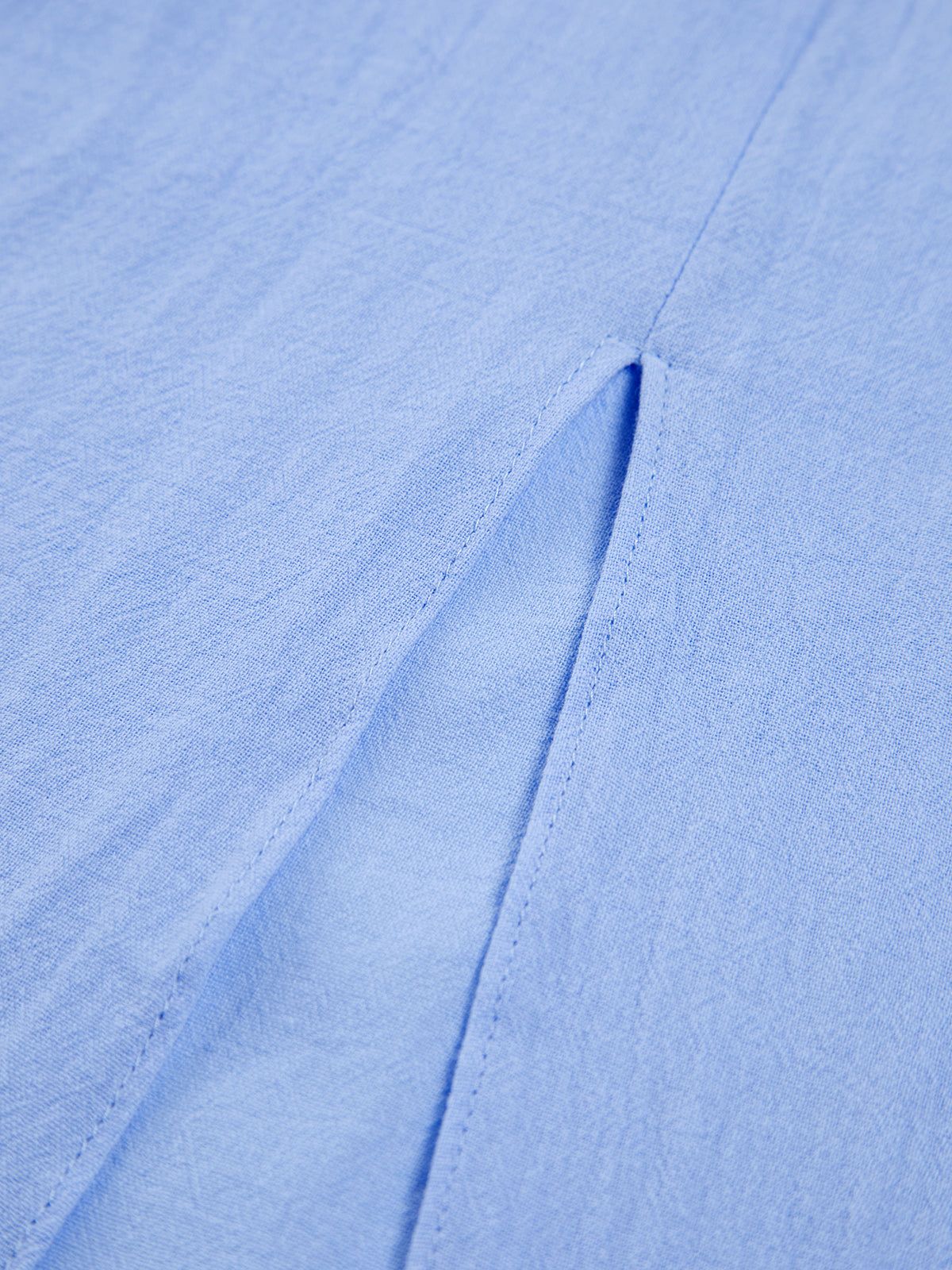 Smocked Puff Sleeve Midi Sundress sold by COMMENSE product image thumbnail 7