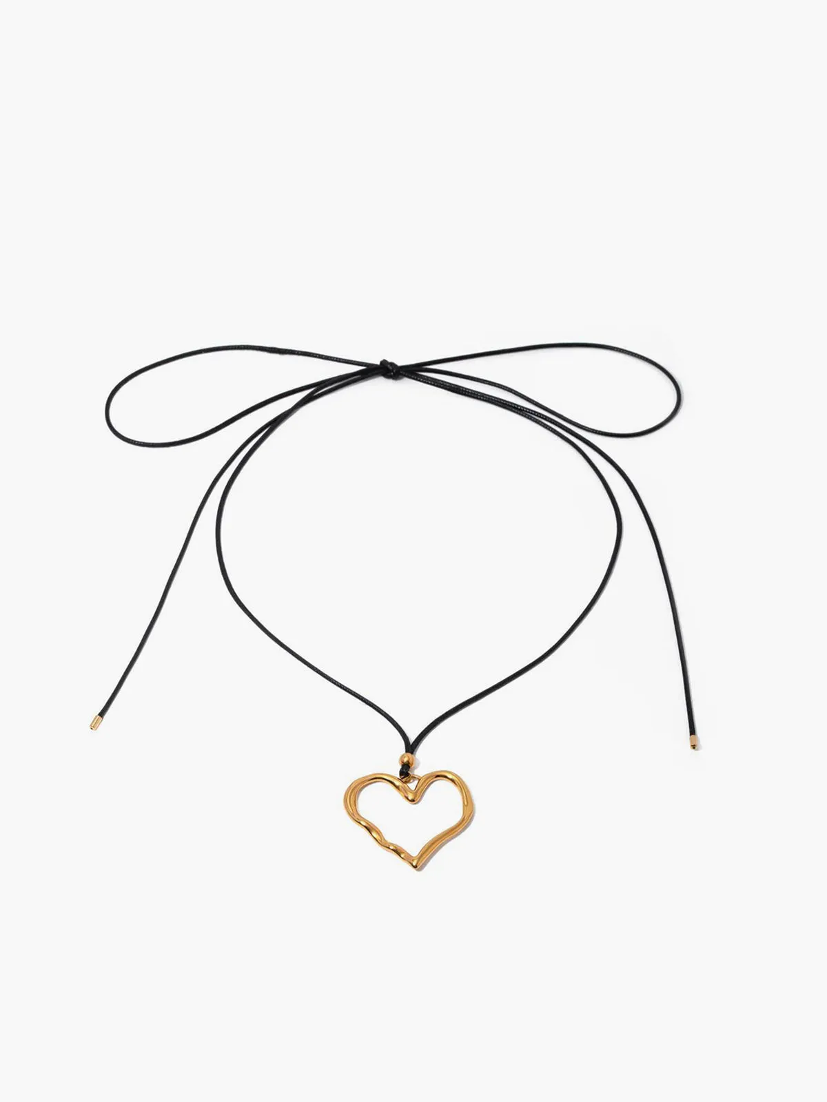 Hollow Out Love Heart Necklace sold by COMMENSE product image thumbnail 5