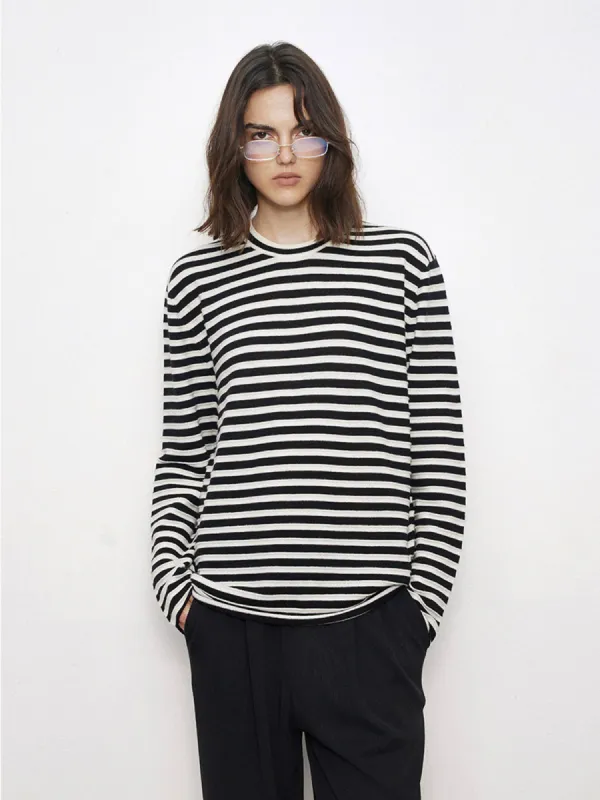 City Stripe Sweatshirt made by COMMENSE