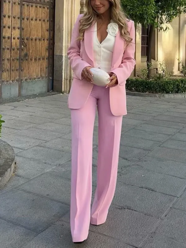 Aphrodite Straight Leg Pants sold by COMMENSE