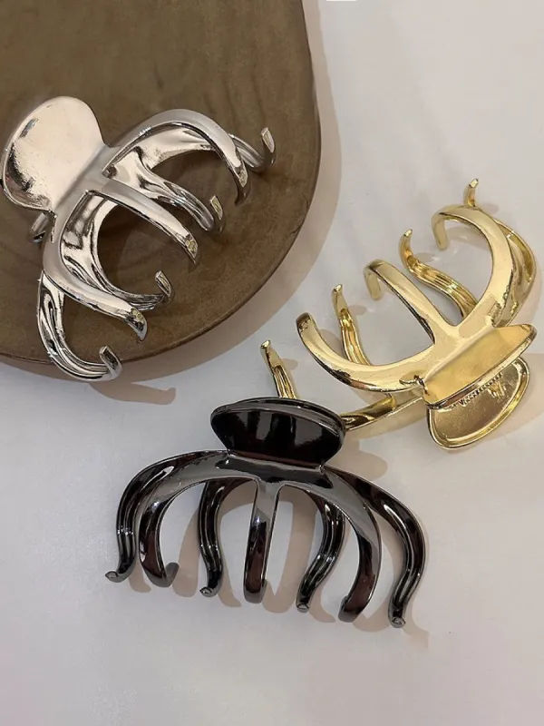 Metallic Hair Claw made by COMMENSE