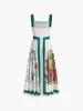 Print Cami Long Dress sold by COMMENSE